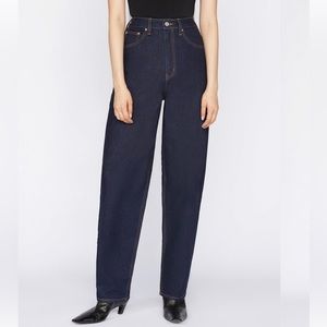 FRAME cashmere ultra high rise long barrel NWT size 25